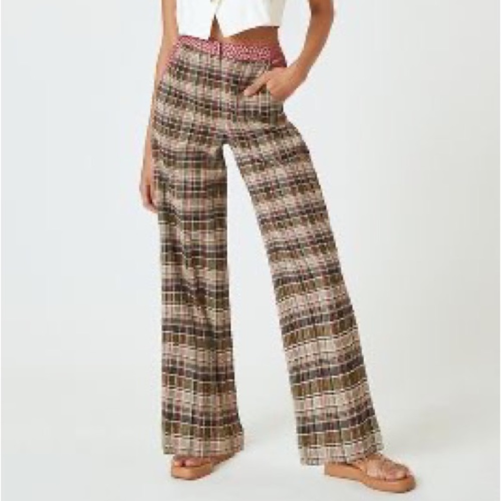 Anthropologie Helena Wide Leg Pants - Size 8